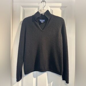 Charter Club Black Cashmere Sweater women’s small